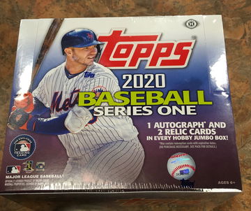 2020 Topps Series 1 HTA Hobby Jumbo Box