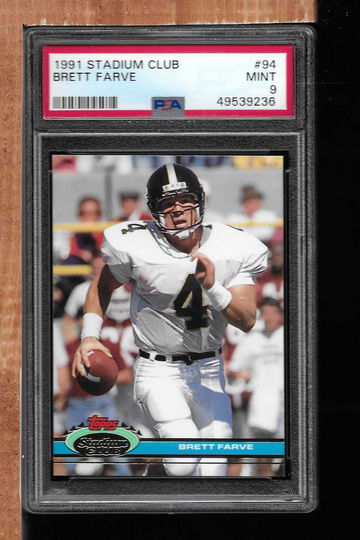 1991 STADIUM CLUB BRETT FAVRE