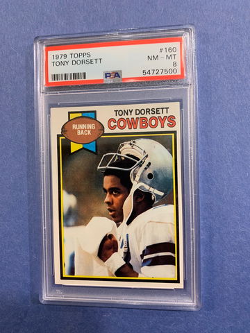 1979 Topps Tony Dorsett PSA 8 NM-Mint