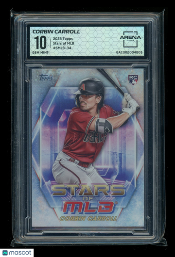 2023 Topps Stars of MLB Corbin Carroll #SMLB-34 RC Arena Club 10