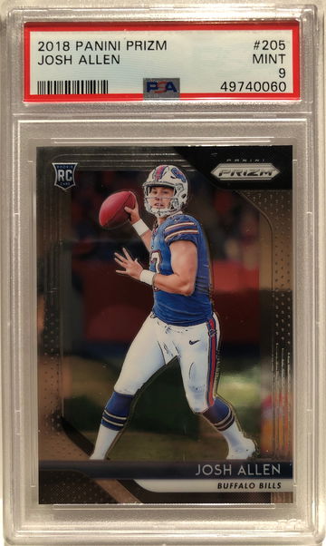 2018 prizm josh allen base (from hk)