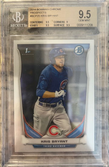 2014 Bowman Chrome Prospects #BCP25 Kris Bryant