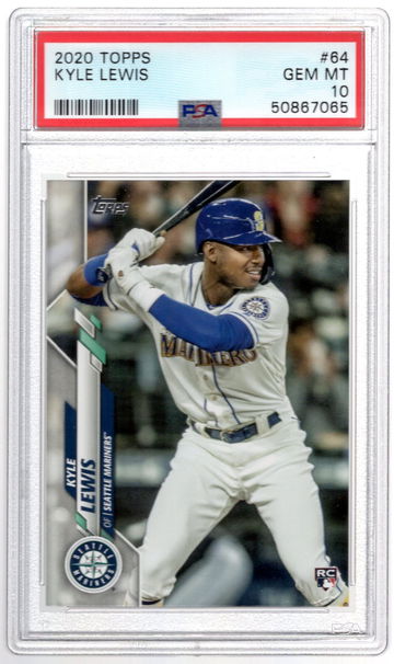 2020 Topps Kyle Lewis Mariners RC