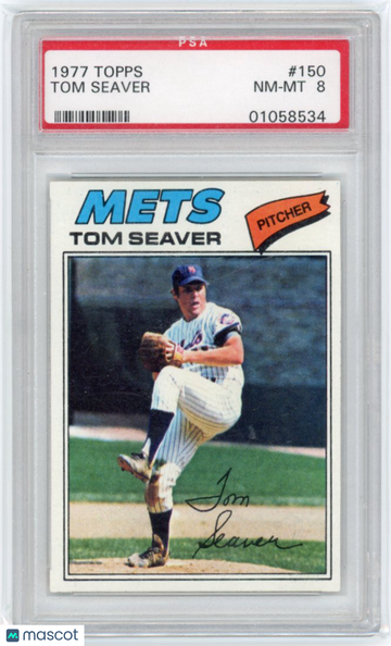 1977 Topps Tom Seaver #150 PSA 8 NY Mets!