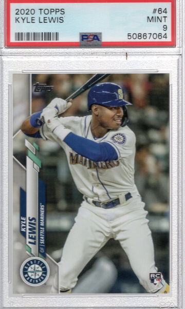2020 Topps Kyle Lewis Mariners RC