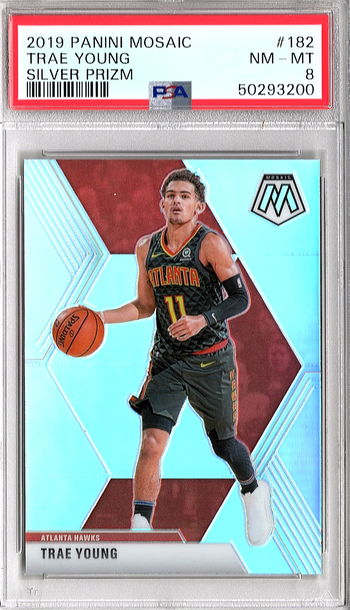2019 Mosaic Trae Young SILVER PSA 8