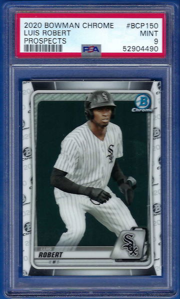 2020 Bowman Chrome Prospects Luis Robert #BCP150 *PSA 9* Chicago White Sox