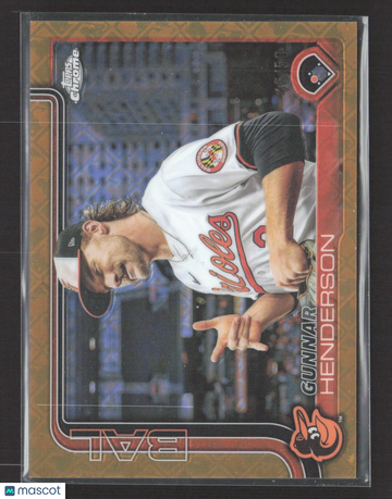 2025 Topps Chrome Gunnar Henderson #213 10 Topps