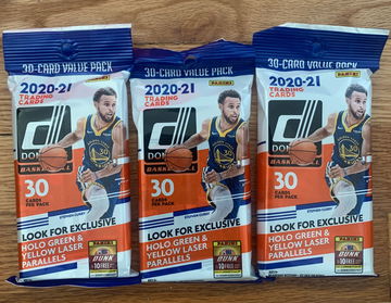 Donruss 2020-21 NBA Fat Pack Lot (3)