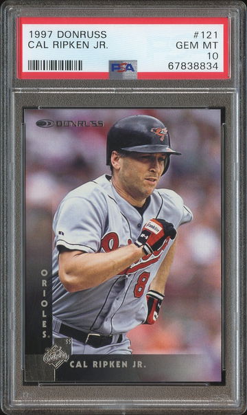 1997 Donruss #121 Cal Ripken PSA 10