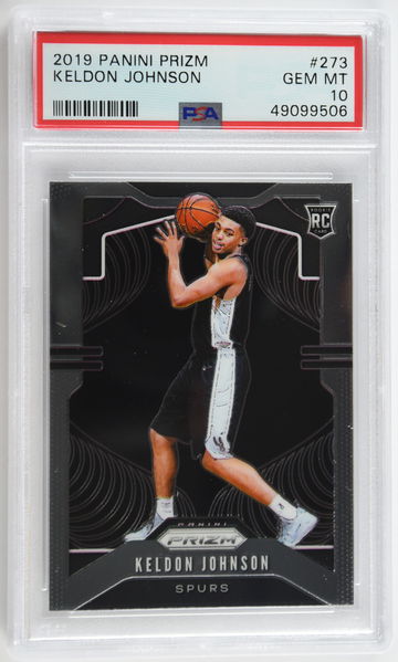 2019 Panini Prizm Keldon Johnson PSA 10 #273
