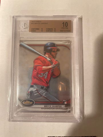 2012 Bryce Harper RC BGS 10 