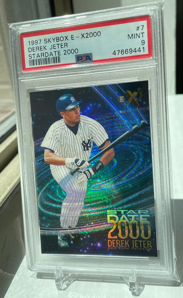 PSA 9 - DEREK JETER 1997 E-X2000 Stardate 