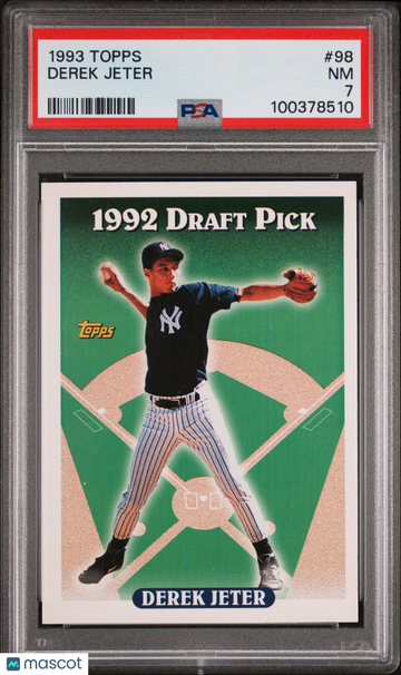 1993 Topps Derek Jeter #98 PSA 7