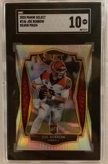 2020 Panini Select Joe Burrow Premier #146 SGC 10 Gem Mint