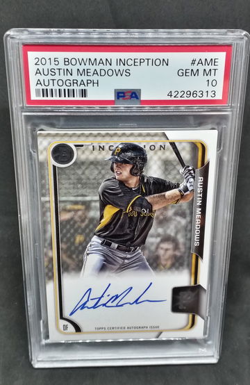2015 Bowman Inception Austin Meadows Rc Auto