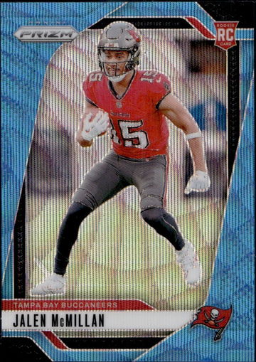 2024 Panini Prizm Blue Jalen McMillan #338 RC /230