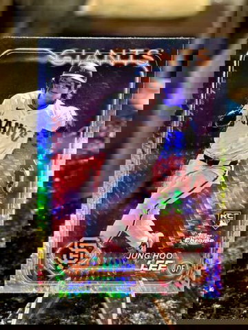 2024 Topps Chrome JUNG HOO LEE RC PRIZM Refractor #201 San Francisco Giants