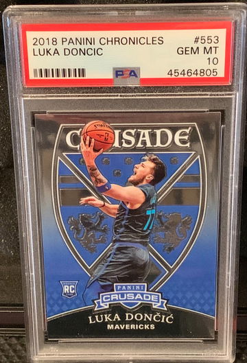 Luka Doncic RC Chronicles Crusade PSA 10  