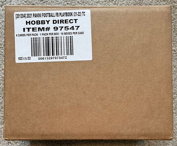 2021 Panini Playbook Football Sealed Hobby Case (16 box)