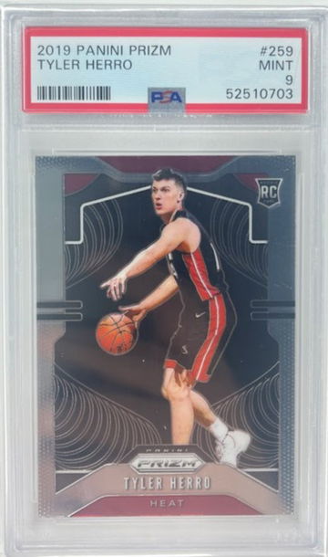 2019 Prizm Tyler Herro PSA 9