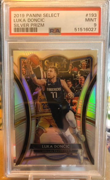 2019 Select Luka Doncic Silver Prizm #193 PSA 9