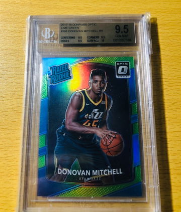 Optic Lime Green RC Donovan Mitchell 9.5 Rare