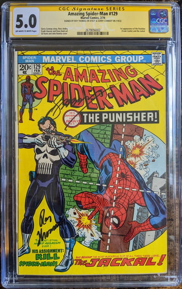 Amazing Spider-Man #129 CGC 5.0 Signature Series