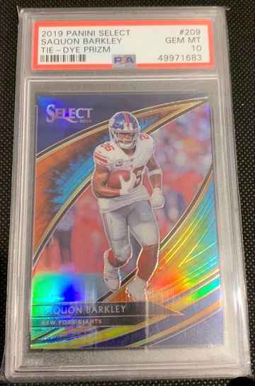 2019 Select Saquon Barkley Field Level Tie-Dye