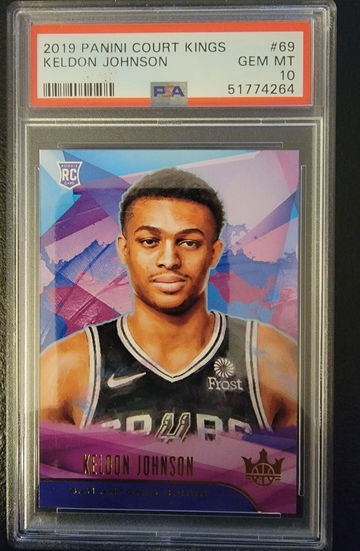 2019 Court Kings Keldon Johnson PSA 10