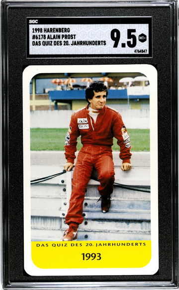 1998 Harenberg Jahrhunderts Alain Prost Formula 1 F1 Ferrari  SGC 9.5 POP 2