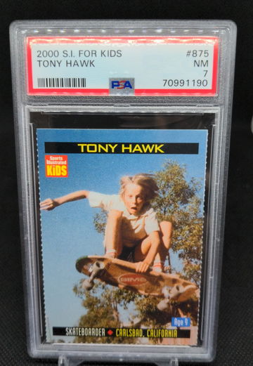 2000 Sports Illustrated SI For Kids Tony Hawk #875 PSA 7