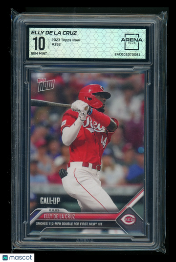 2023 Topps Now Elly De La Cruz #392 Arena Club 10