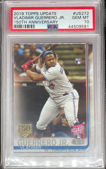 PSA 10 2019 Topps Update Vladimir Guerrero Jr 150th Anniversary #US272