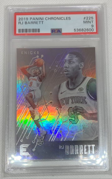 2019 Panini Chronicles RJ Barrett PSA9 MINT