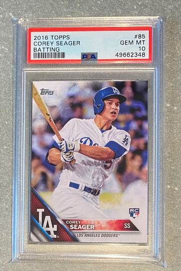 Corey Seager 2016 Topps PSA10