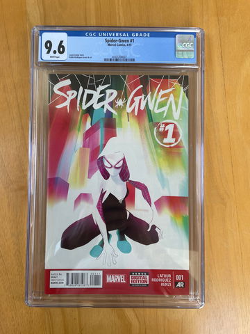 Spider-Gwen #1 CGC 9.6 White Pages
