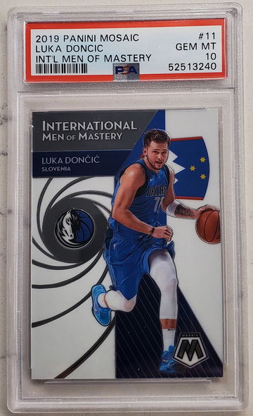 2019-20 Luka Doncic Mosaic International Men Of Mastery