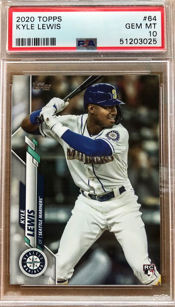 2020 Topps Kyle Lewis PSA 10