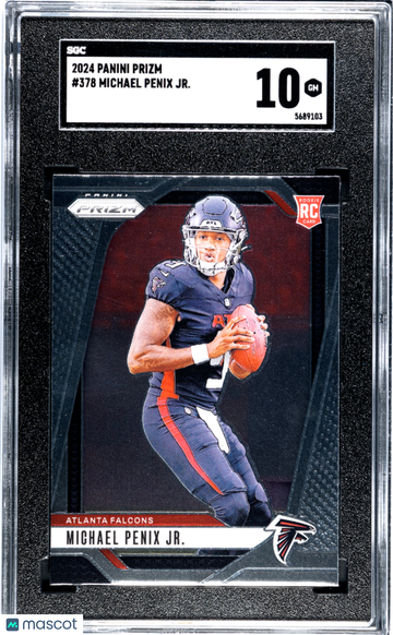 2024 Panini Prizm Michael Penix JR. #378 SGC 10