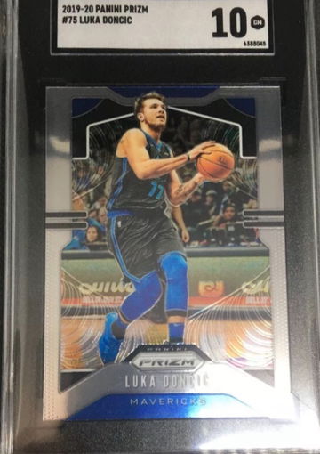 2019 PRIZM LUKA DONCIC SGC 10 #75