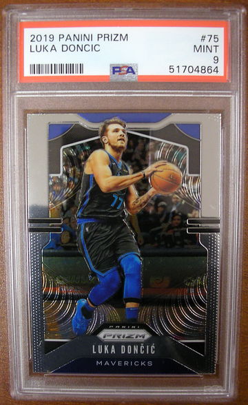 Luka Doncic 2019 Prizm #75 PSA 9