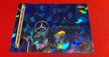 2020 Topps Chrome Sapphire Formula 1 AMG Petronas Logo #112