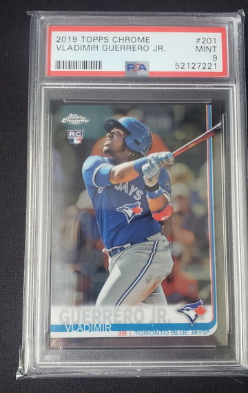 2019 Topps Chrome #201 Vladimir Guerrero Jr Psa 9 