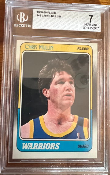 1988 Fleer Chris Mullin