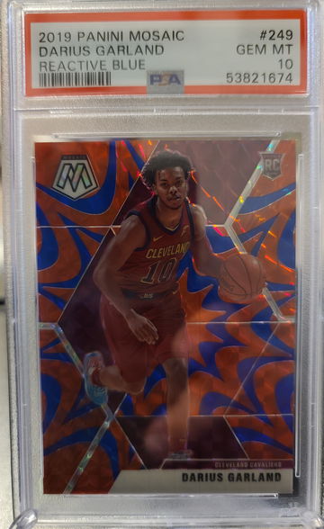 2019 Mosaic Darius Garland Reactive Blue