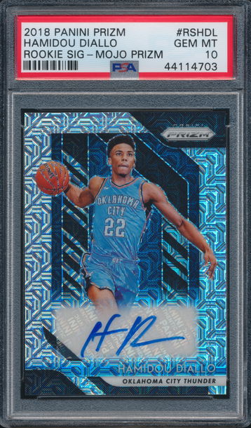 Hamidou Diallo Prizm Mojo #/25 PSA 10 B