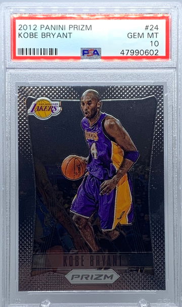 Kobe Bryant 2012 Panini Prizm PSA 10 (1st Year Prizm)
