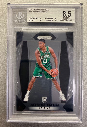 JAYSON TATUM 2017 PANINI PRIZM ROOKIE BGS 8.5