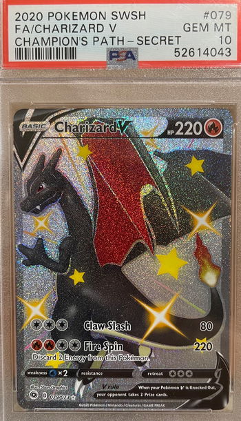 2020 Champions Path Shiny Charizard PSA 10!